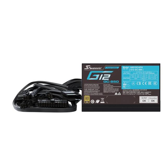 CASE PSU ATX 850W/G12 GC-850 SEASONIC 4