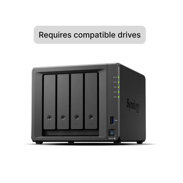 NAS STORAGE TOWER 4BAY/2GB DS425+ SYNOLOGY 1