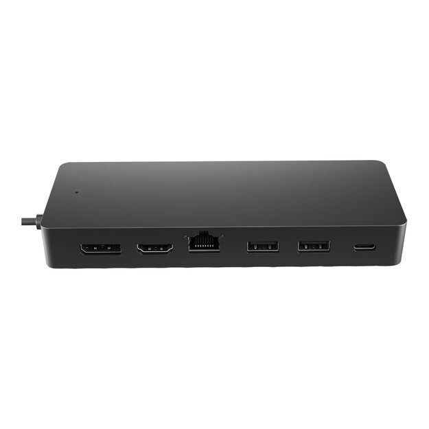 HP Universal USB-C Multiport Hub 1xHDMI 1xDisplayPort 1.2 2xUSB-A 1xUSB-C 1xUSB-C passthrough port 1xRJ45 SmartBuy