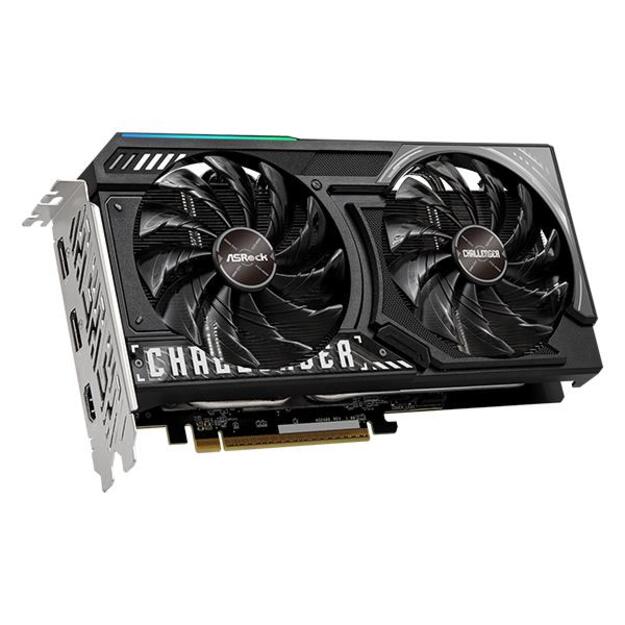 Graphics Card|ASROCK|AMD Radeon RX 9060 XT|8 GB|GDDR6|128 bit|PCIE 5.0 16x|Dual Slot Fansink|RX9060XTCL8GO 3