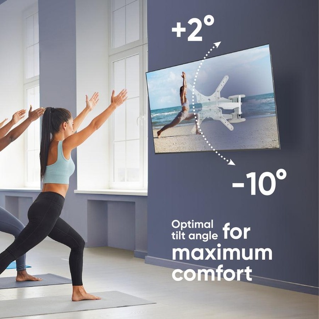 TV SET ACC WALL MOUNT /37-70 /WHITE M5-W ONKRON