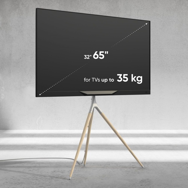 TV SET ACC FLOOR STAND /32-65 /WHITE TS1220-W ONKRON