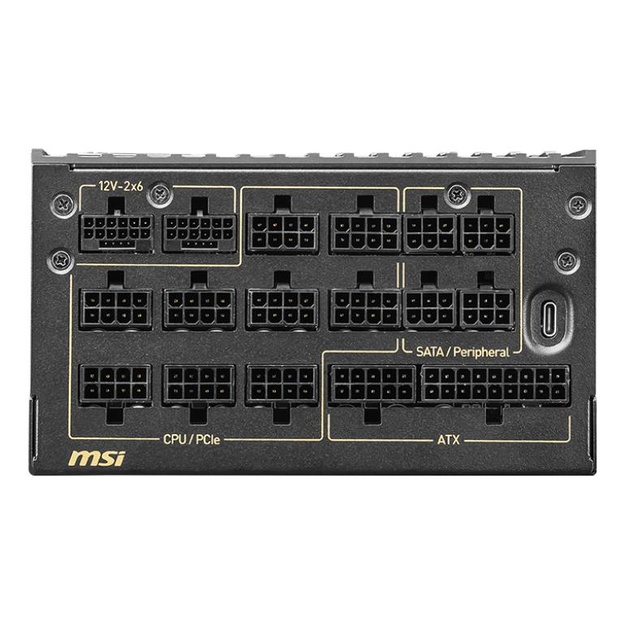 CASE PSU ATX 1600W/MEG AI1600T PCIE5 MSI