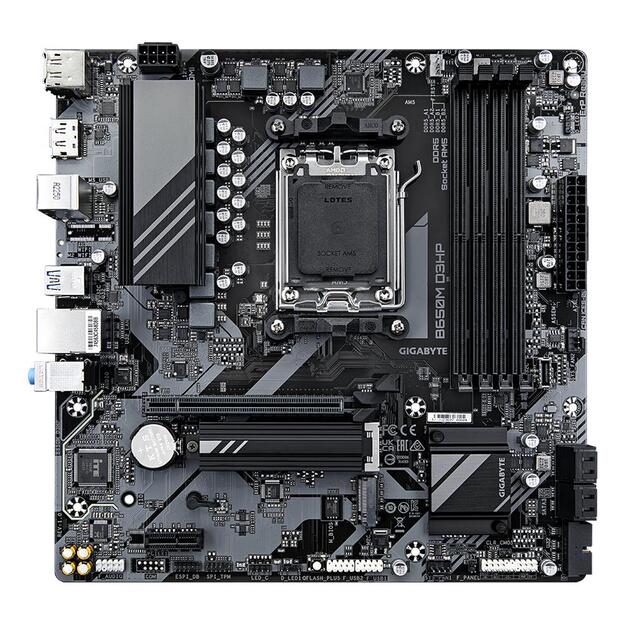 Mainboard|GIGABYTE|AMD B650|SAM5|Micro-ATX|Memory DDR5|Memory slots 4|B650MD3HP1.3 5