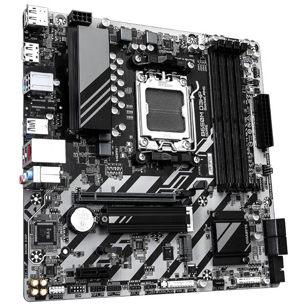 Mainboard|GIGABYTE|AMD B650|SAM5|Micro-ATX|Memory DDR5|Memory slots 4|B650MD3HP1.3 2