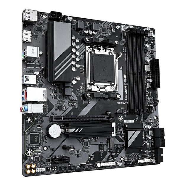 Mainboard|GIGABYTE|AMD B650|SAM5|Micro-ATX|Memory DDR5|Memory slots 4|B650MD3HP1.3