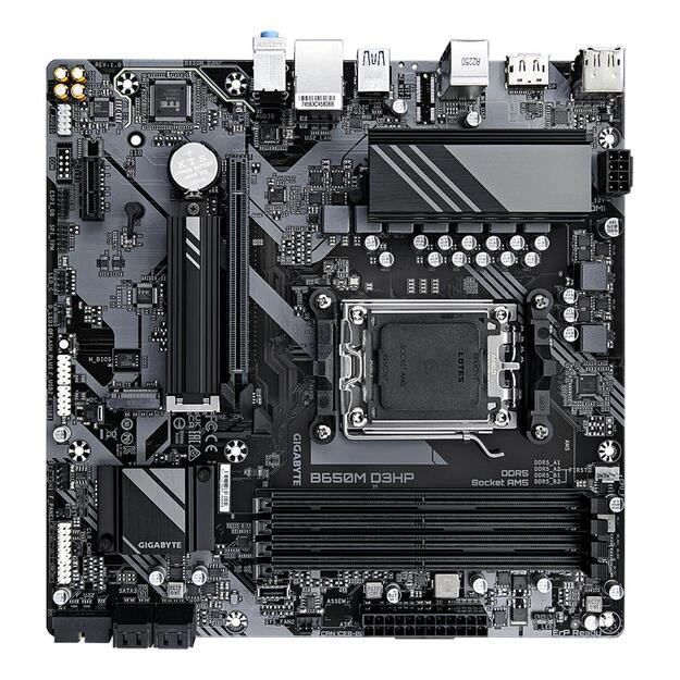 Mainboard|GIGABYTE|AMD B650|SAM5|Micro-ATX|Memory DDR5|Memory slots 4|B650MD3HP1.3 6
