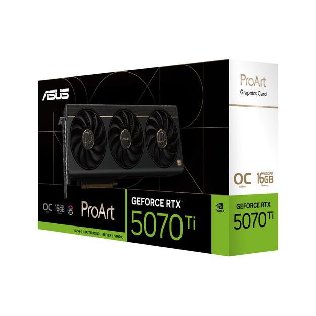 Graphics Card|ASUS|NVIDIA|GeForce RTX 5070 Ti|16 GB|GDDR7|256 bit|PCI Express 5.0|Active|PROART-RTX5070TI-O16G 14