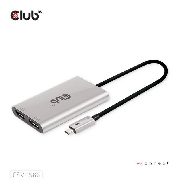 I/O ADAPTER THUNDERBOLT TO DP/CSV-1586 CLUB3D 1