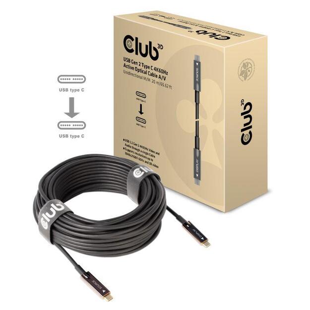 CABLE USB-C 20M/M/M CAC-1589 CLUB3D 2