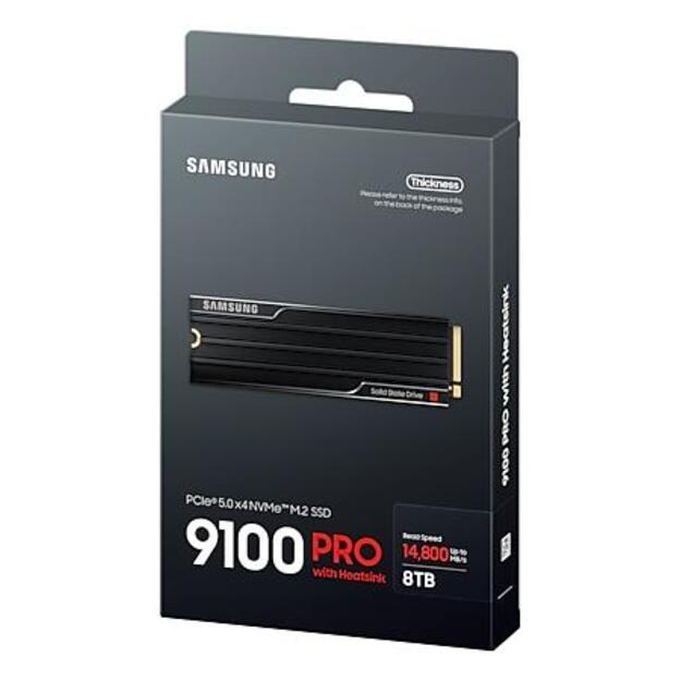 SSD PCIE G5 M.2 NVME 8TB/9100 PRO MZ-VAP8T0CW SAMSUNG 11