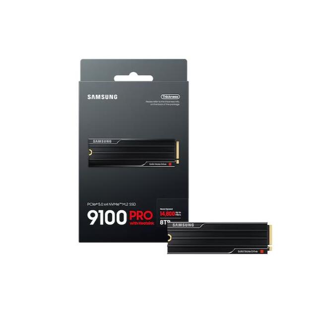 SSD PCIE G5 M.2 NVME 8TB/9100 PRO MZ-VAP8T0CW SAMSUNG 2