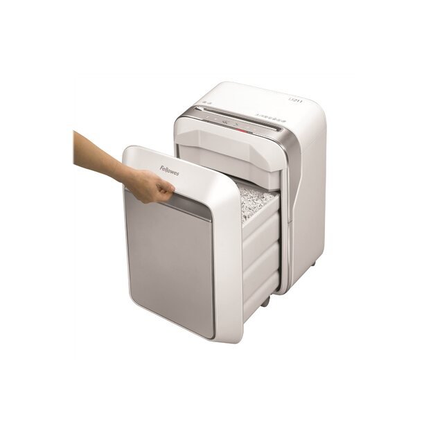 FELLOWES Powershred LX211 Micro-Cut Shredder 230V EU/UK White 1