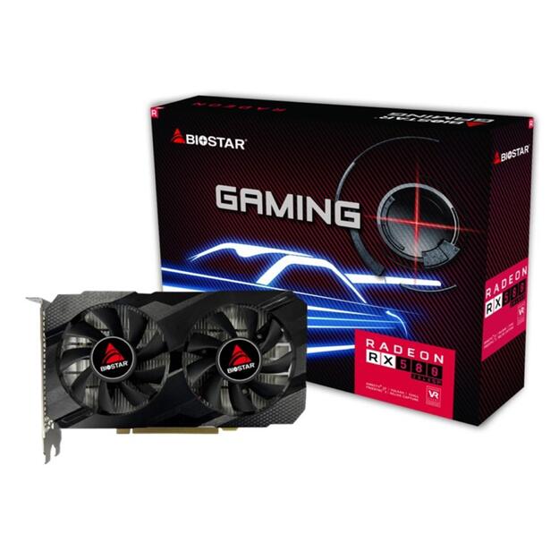 Graphics Card|BIOSTAR|AMD|Radeon RX 580|1150 MHz|8 GB|GDDR5|256 bit|PCI Express x16 3.0|Active|VA5815RF82 1