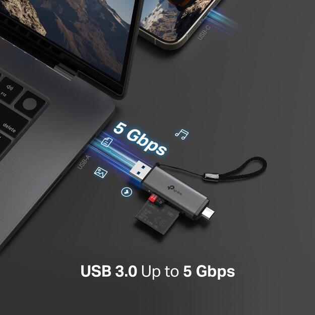 MEMORY READER USB-C SD&MICROSD/UA430D TP-LINK 3
