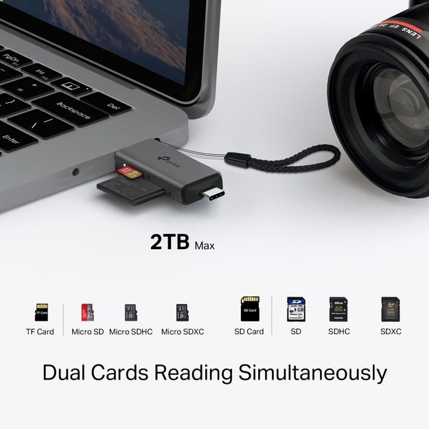 MEMORY READER USB-C SD&MICROSD/UA430D TP-LINK