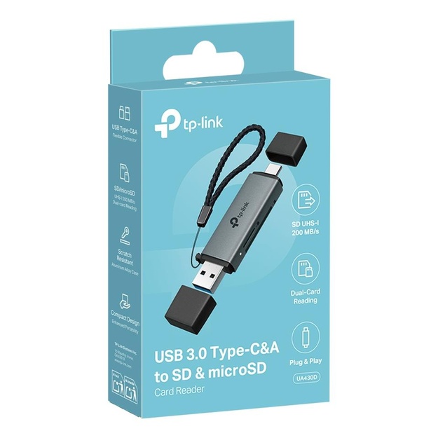 MEMORY READER USB-C SD&MICROSD/UA430D TP-LINK