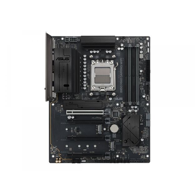 ASUS B850 MAX GAMING WIFI ATX motherboard 4xDDR5 1xPCIe 5.0 3xM.2 1xHDMI 1xDisplayPort 4xSATA