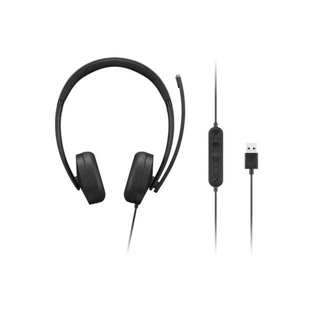 LENOVO USB-A Wired Stereo Headset Gen 2 12