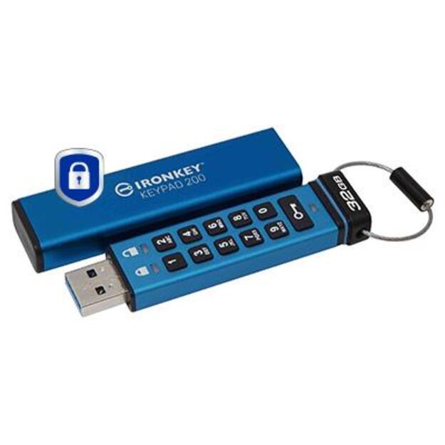 MEMORY DRIVE FLASH USB3.2/32GB IKKP200/32GB KINGSTON 1