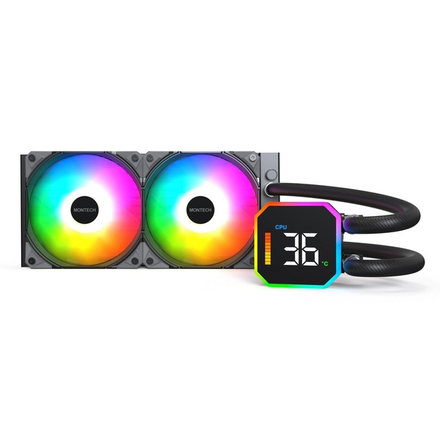CPU COOLER MULTI SOCKET BLACK/HYPERFLOW DIGITAL 240 MONTECH