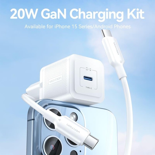 MOBILE CHARGER WALL USB-C/20W TZ-FEPW0-EU-01 VENTION