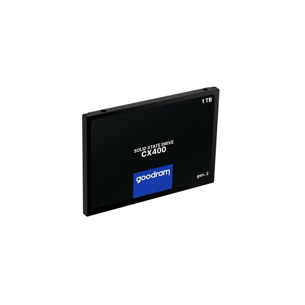 SSD|GOODRAM|CX400 GEN.2|1TB|SATA|3D TLC|Write speed 500 MBytes/sec|Read speed 550 MBytes/sec|2,5 |TBW 720 TB|MTBF 2000000 hours|SSDPR-CX400-01T-G2