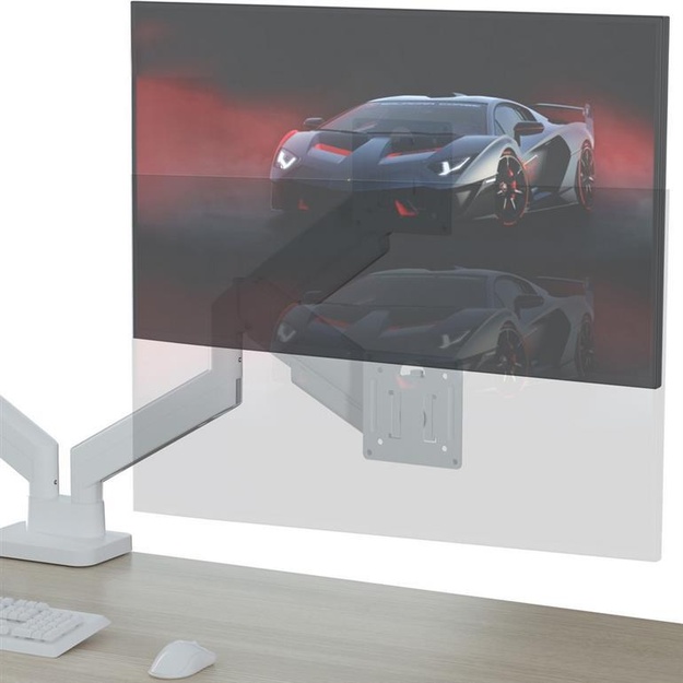 DISPLAY ACC MOUNTING ARM/DBL 17-32  MA-DA2-06-W GEMBIRD