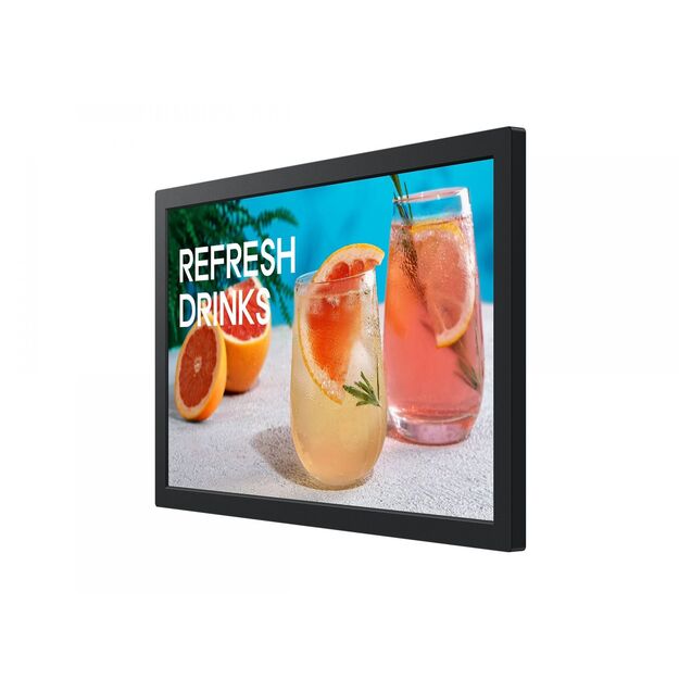 SAMSUNG LH13QBCEBGBXEN 13inch Full HD Signage QB13C 500 nits 16/7 operation black HDMI RS232in USB 2.0 Ethernet WiFi 2.4/5GHz