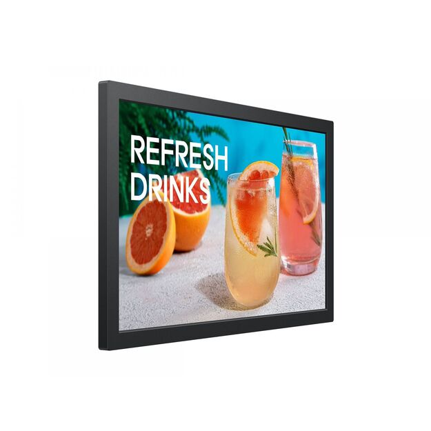 SAMSUNG LH13QBCEBGBXEN 13inch Full HD Signage QB13C 500 nits 16/7 operation black HDMI RS232in USB 2.0 Ethernet WiFi 2.4/5GHz