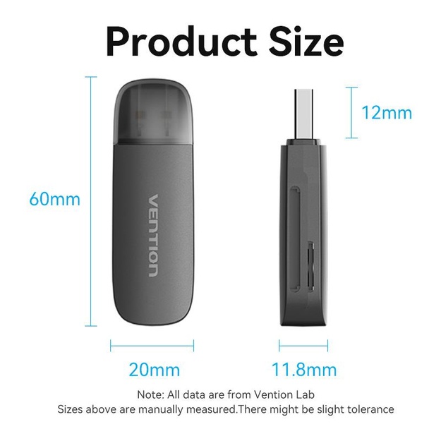 MEMORY READER USB2.0/CLEB0 VENTION