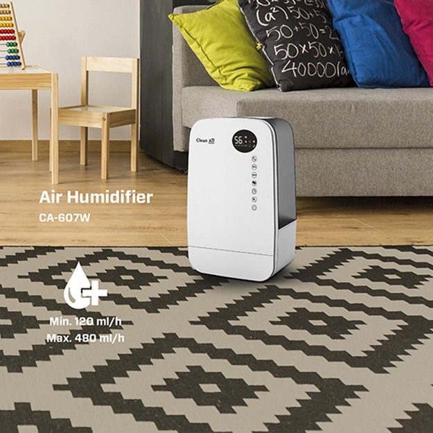 HUMIDIFIER WITH IONIZER/CA-607W CLEAN AIR OPTIMA