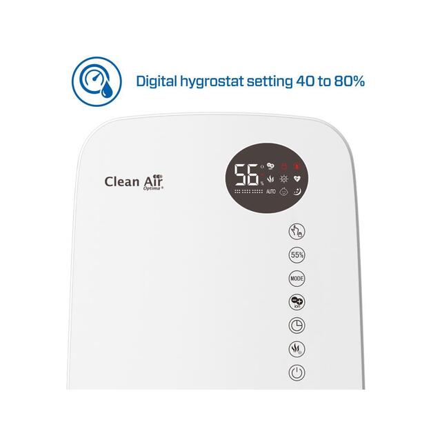 HUMIDIFIER WITH IONIZER/CA-607W CLEAN AIR OPTIMA