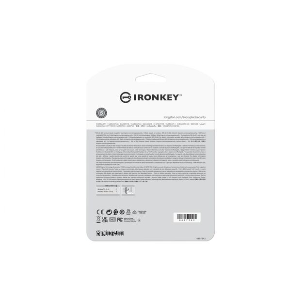 MEMORY DRIVE FLASH USB-C 128GB/IKVP50C/128GB KINGSTON