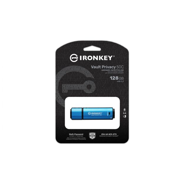 MEMORY DRIVE FLASH USB-C 128GB/IKVP50C/128GB KINGSTON
