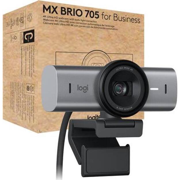 CAMERA WEBCAM MX BRIO 705 4K/GRAPHITE 960-001530 LOGITECH