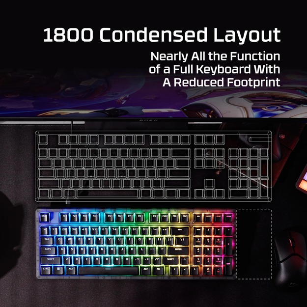 HP HyperX Origins 2 1800 - Gaming Keyboard