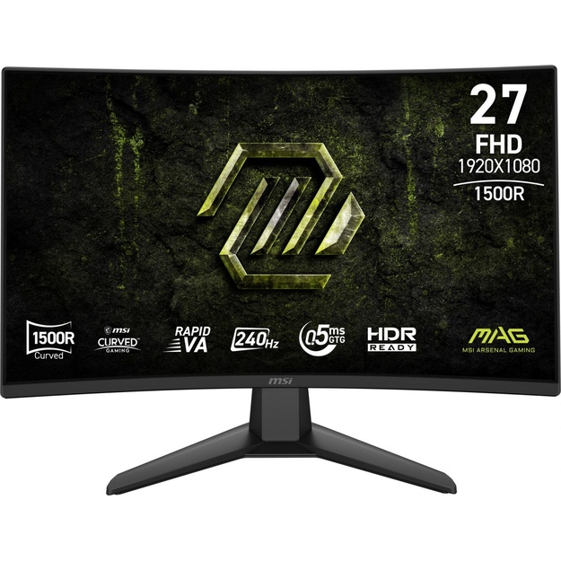 LCD Monitor|MSI|27  |1920 x 1080 pixels|Full HD|Native aspect ratio 16:9|Curved|MAG274CFX24