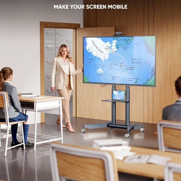 TV SET ACC MOBILE STAND/32-75 /GRAPHITE TS1571-G ONKRON