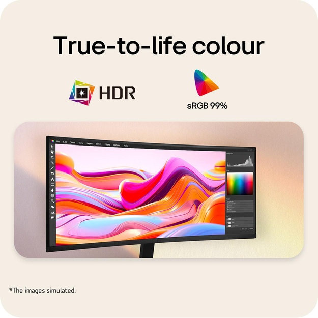 LCD Monitor|LG|34  |3440 x 1440 pixels|UltraWide Quad HD|Native aspect ratio 21:9|LCD|Curved|34U601B-B