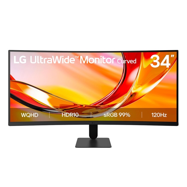 LCD Monitor|LG|34  |3440 x 1440 pixels|UltraWide Quad HD|Native aspect ratio 21:9|LCD|Curved|34U601B-B