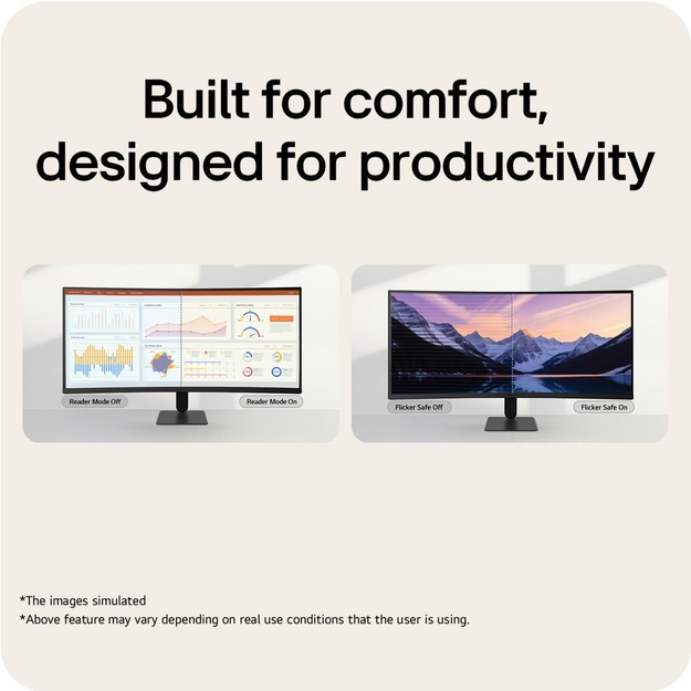 LCD Monitor|LG|34  |3440 x 1440 pixels|UltraWide Quad HD|Native aspect ratio 21:9|LCD|Curved|34U601B-B
