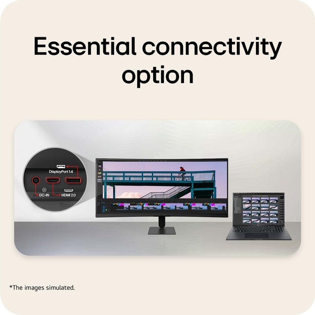 LCD Monitor|LG|34  |3440 x 1440 pixels|UltraWide Quad HD|Native aspect ratio 21:9|LCD|Curved|34U601B-B