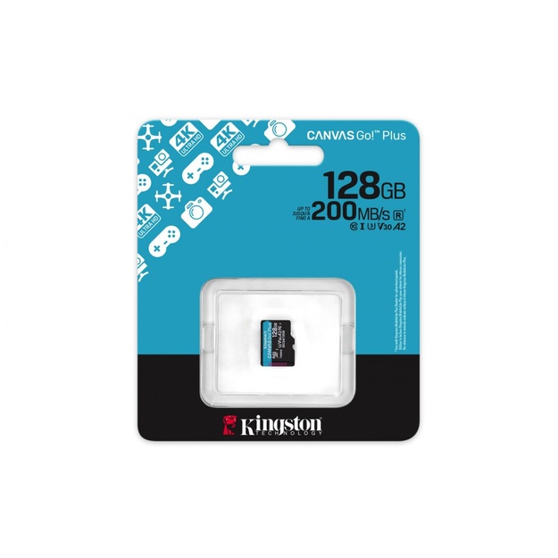 MEMORY MICRO SDXC 128GB UHS-I/SDCG4/128GBSP KINGSTON