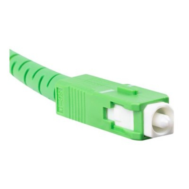 LANBERG fiber optic patchcord SM SC/APC-SC/APC simplex 2.5m LSZH g657a2 3.0mm white