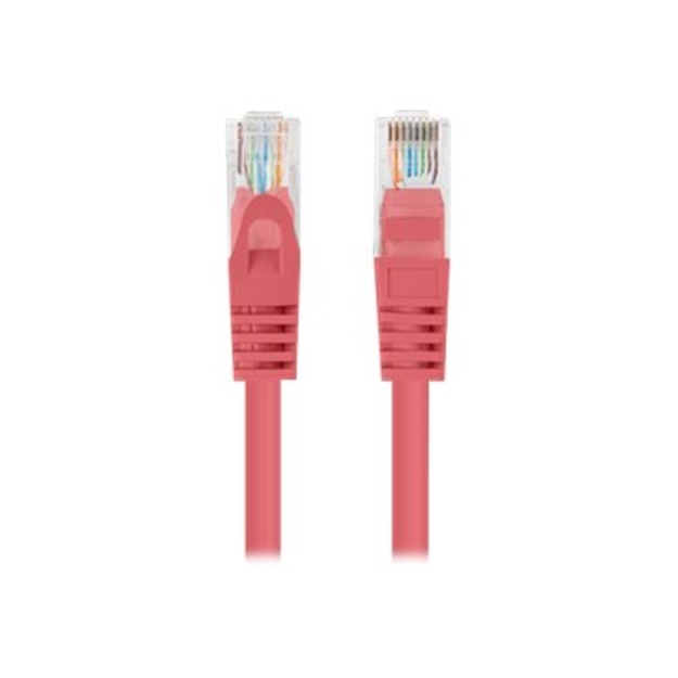 LANBERG Patchcord Cat.6 UTP 7.5m red