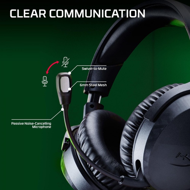 HEADSET HYPERX CLOUDX STINGER3/XBOX BLACK BS1T7AA HYPERX