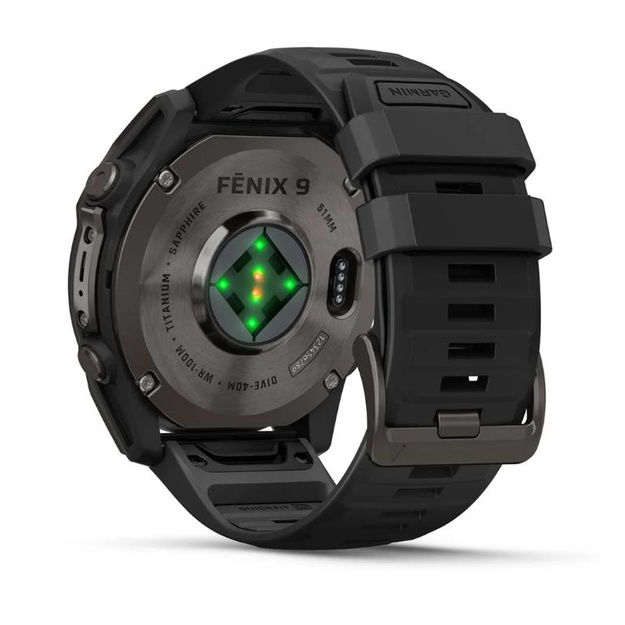 SMARTWATCH FENIX 9/CARB. GREY 010-04763-11 GARMIN