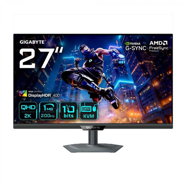 LCD Monitor|GIGABYTE|27  |2560 x 1440 pixels|Quad HD|Native aspect ratio 16:9|LED|Flat|M27Q2EK