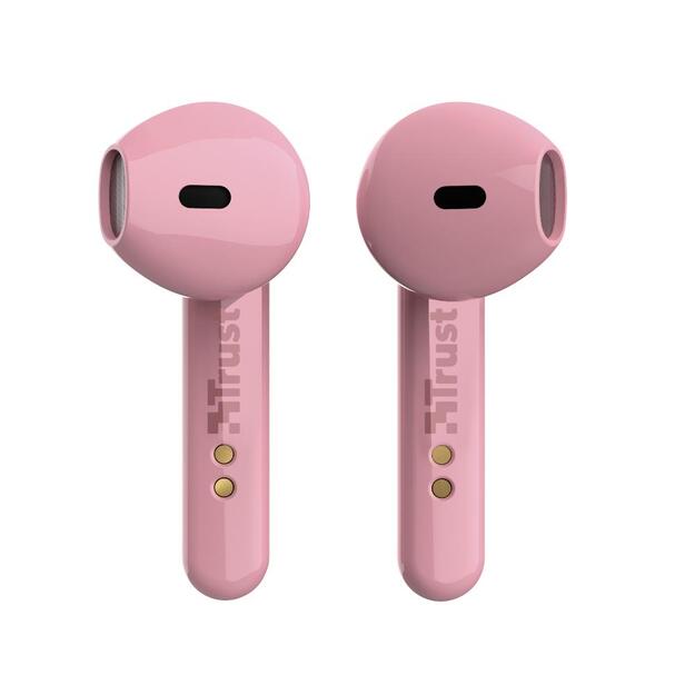 Ausinės vidinės belaidės HEADSET PRIMO TOUCH BLUETOOTH/PINK 23782 TRUST 17